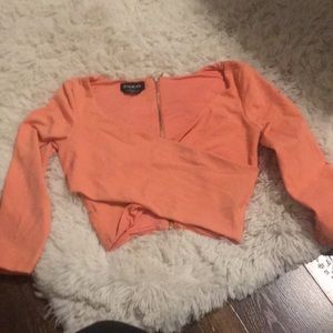 Bebe crop top size xs
